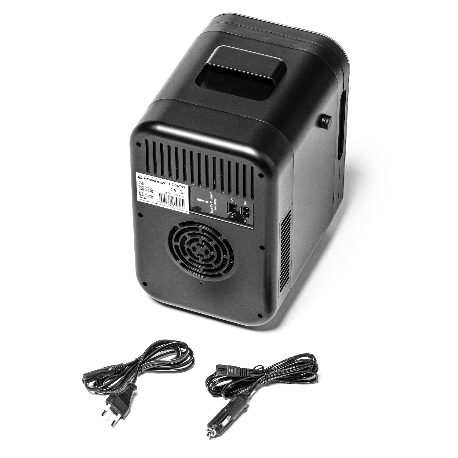 Termoelektromos mini hűtőszekrény, 8 l 12 V/230 V — hűtés és melegítés | FORGAST HOME FG05717