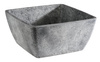 Tál CONCRA, melamin, szürke, 19x19x9 cm, 1.5 l | APS 84830