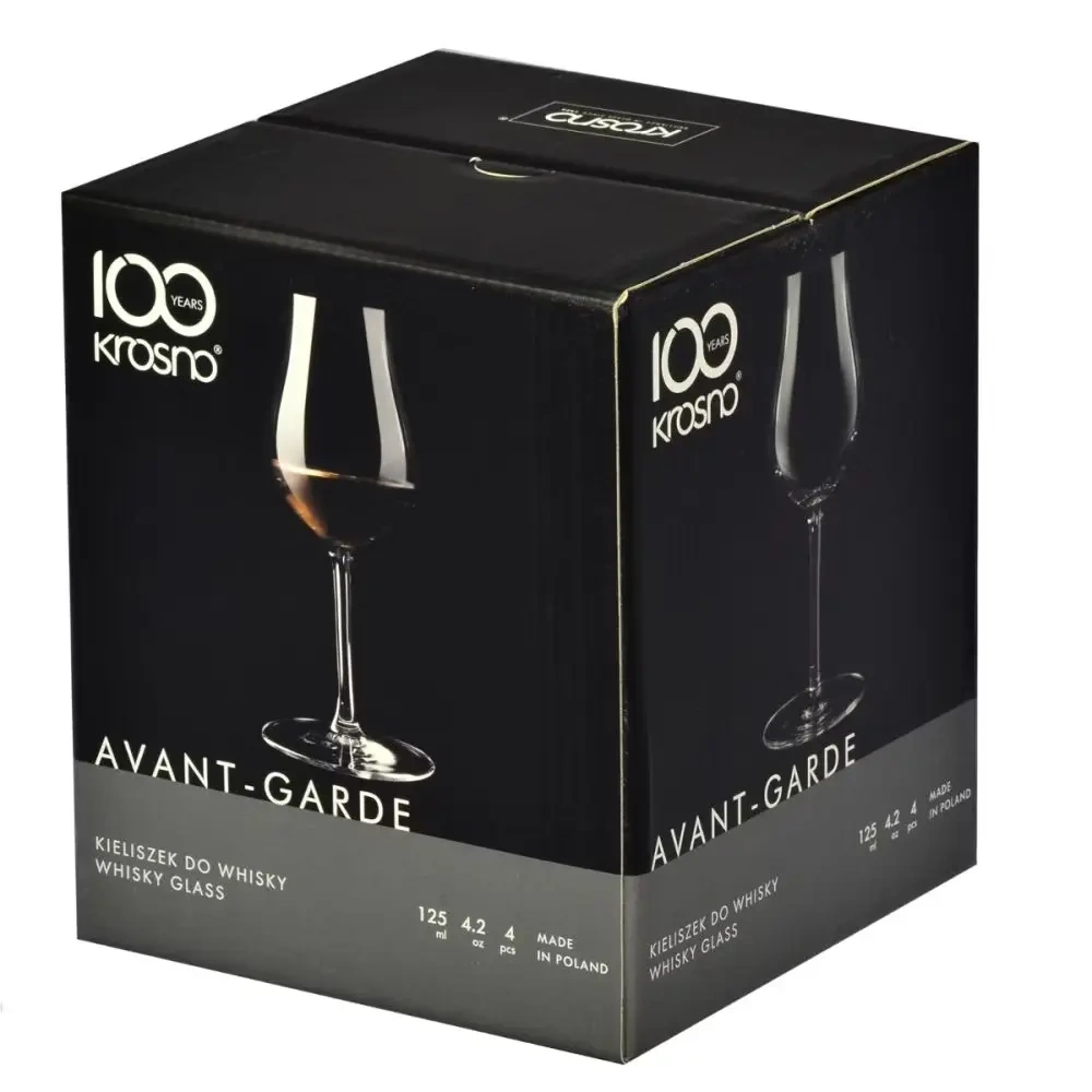 Whisky kóstoló poharak Avant-Garde 125 ml - 4 darabos készlet | KROSNO GLASS F57C684011001010