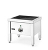 Gastronómiai indukciós zsámoly, 1 égős, 5 kW, 400 V | HENDI 237670
