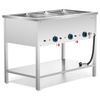 Elektromos szabadon álló melegen tartó pult 3xGN1/1, 2,4 kW, 230 V | FORGAST FG09463