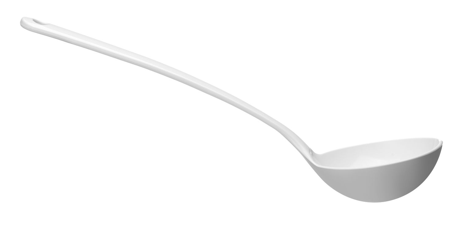 Melamin tálalókanál, 30 cm, 140 ml | HENDI 563700
