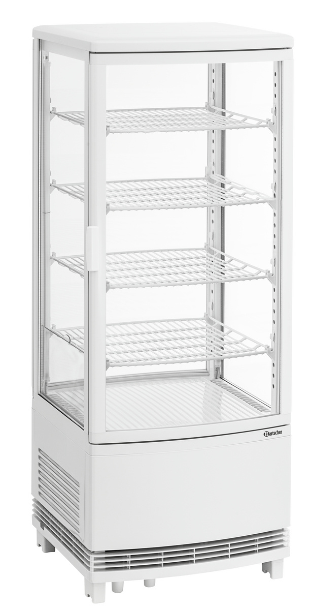 Hűtő vitrin Mini 98L2T fehér | BARTSCHER 700498