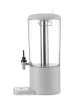 Adagoló gyümölcslevekhez, UNIQ, Robert Bronwasser tervezte, 8L, fehér, 318x216x(M)532mm | HENDI 425053