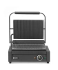 Kontaktgrill egyszeres, bordázott lapok, 34x23,5 cm, 2200 W, 230 V | HENDI 263617