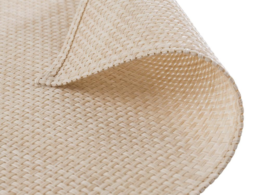 Asztali alátét TIRA, PVC, világos bézs, 45x33x0.1 cm | APS 60525