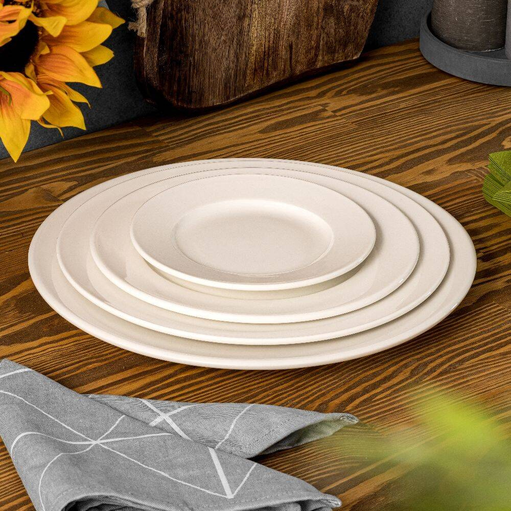 Porcelán lapostányér Modermo Prima 27 cm | MODERMO MP031