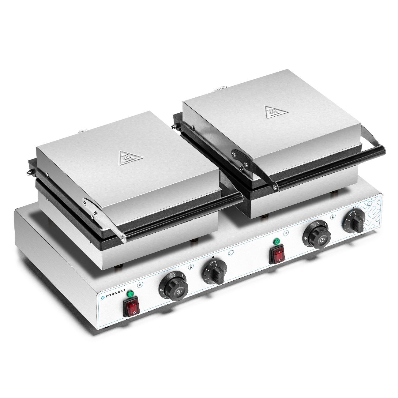 Elektromos gofrisütő 4x3 dupla, 8 gofri, 3.5 kW, 230 V | FORGAST FG09726
