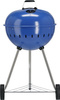 Grillsütő faszenes, kerek, átm. 54 cm, kék | YATO YG-20302