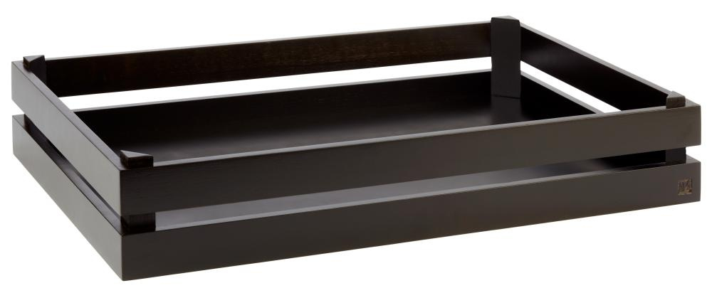 GN SUPERBOX büfé doboz, fekete színű, 55.5x35.5x10.5 cm | APS 11626