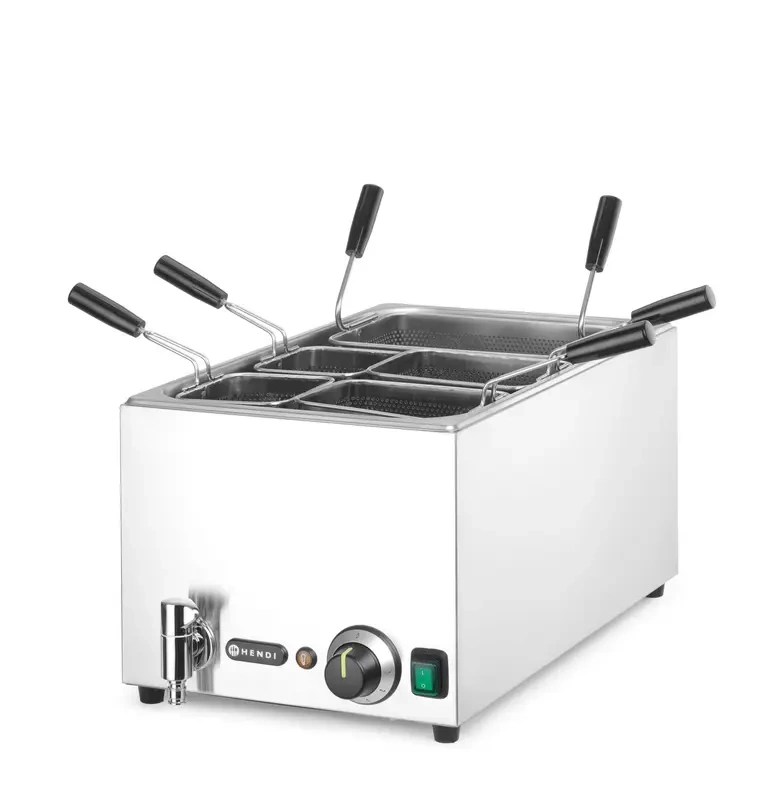 Tésztafőző készülék 25L, 230 V/3500 W, 60.1x32.6x27.9 cm | HENDI 240496