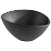 Tál NERO, melamin, fekete, 19x16,5x9 cm, 500 ml | APS 85093