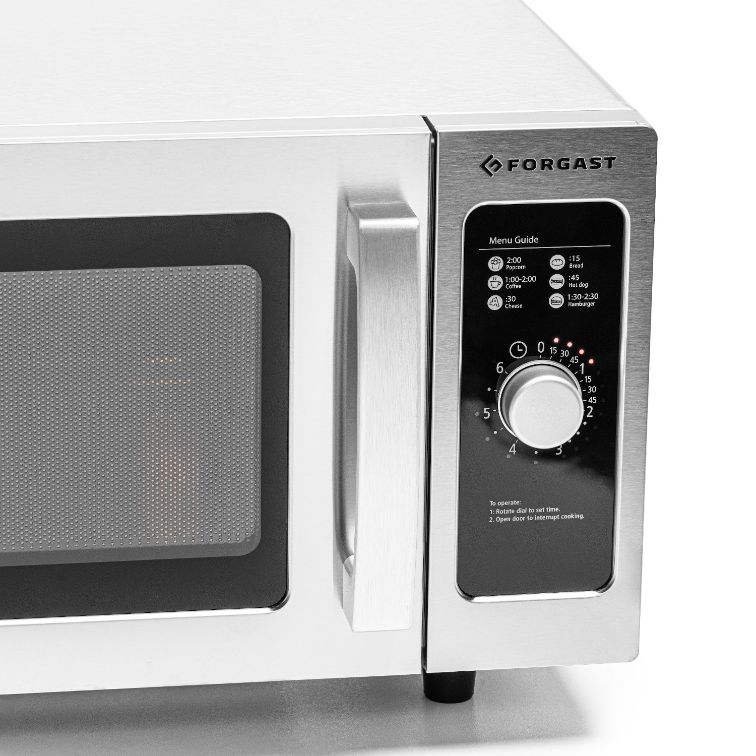 Mikrohullámú sütő 25 l, manuális, 1,55 kW, 230 V | FORGAST FG09903