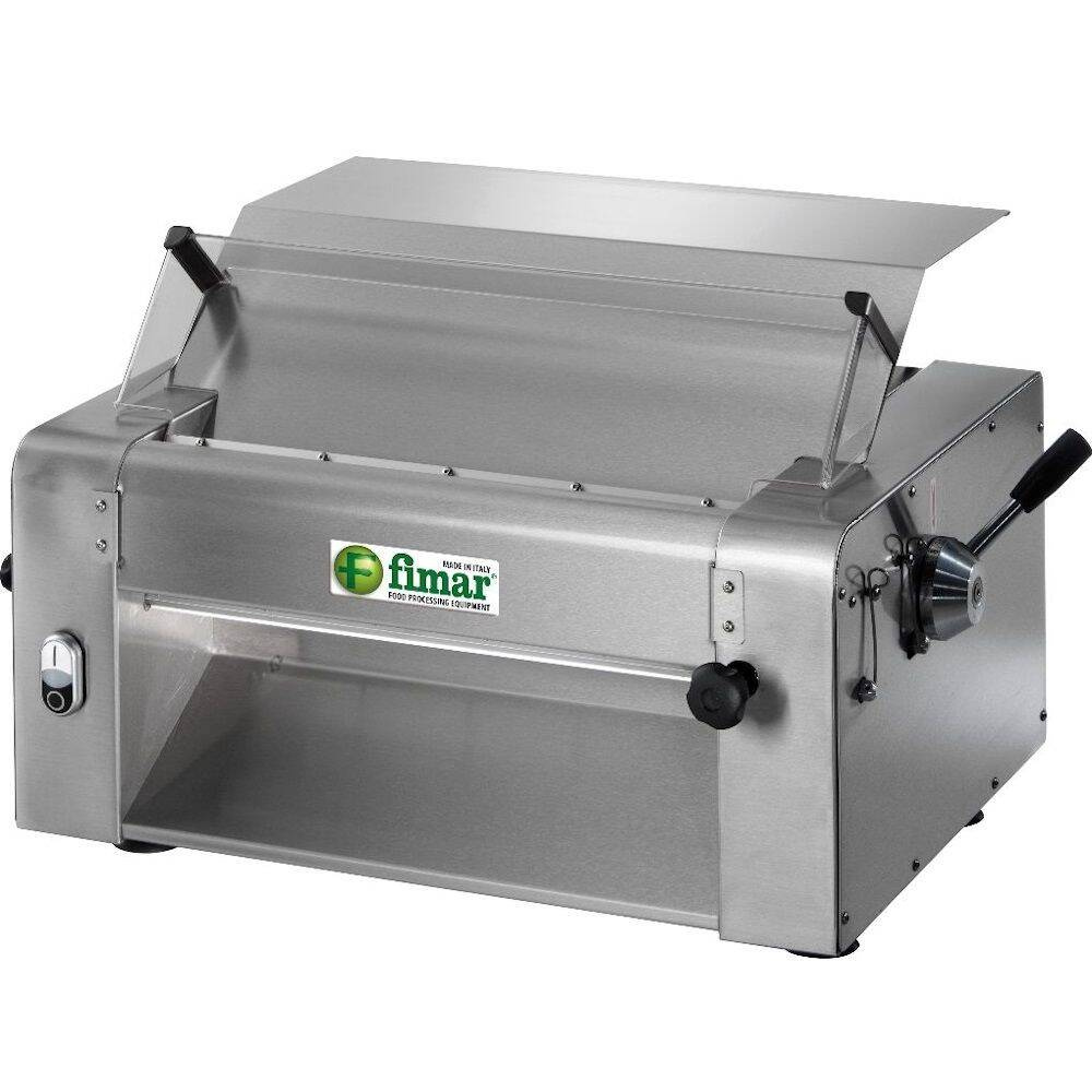 Elektromos tészta- és pizzanyújtó gép 520 mm, 0,37 kW | FIMAR SI520