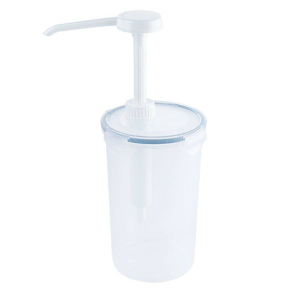 Adagolószósz-diszpenzer pumpával, 1,2 l, átlátszó | CONTACTO 1323/120