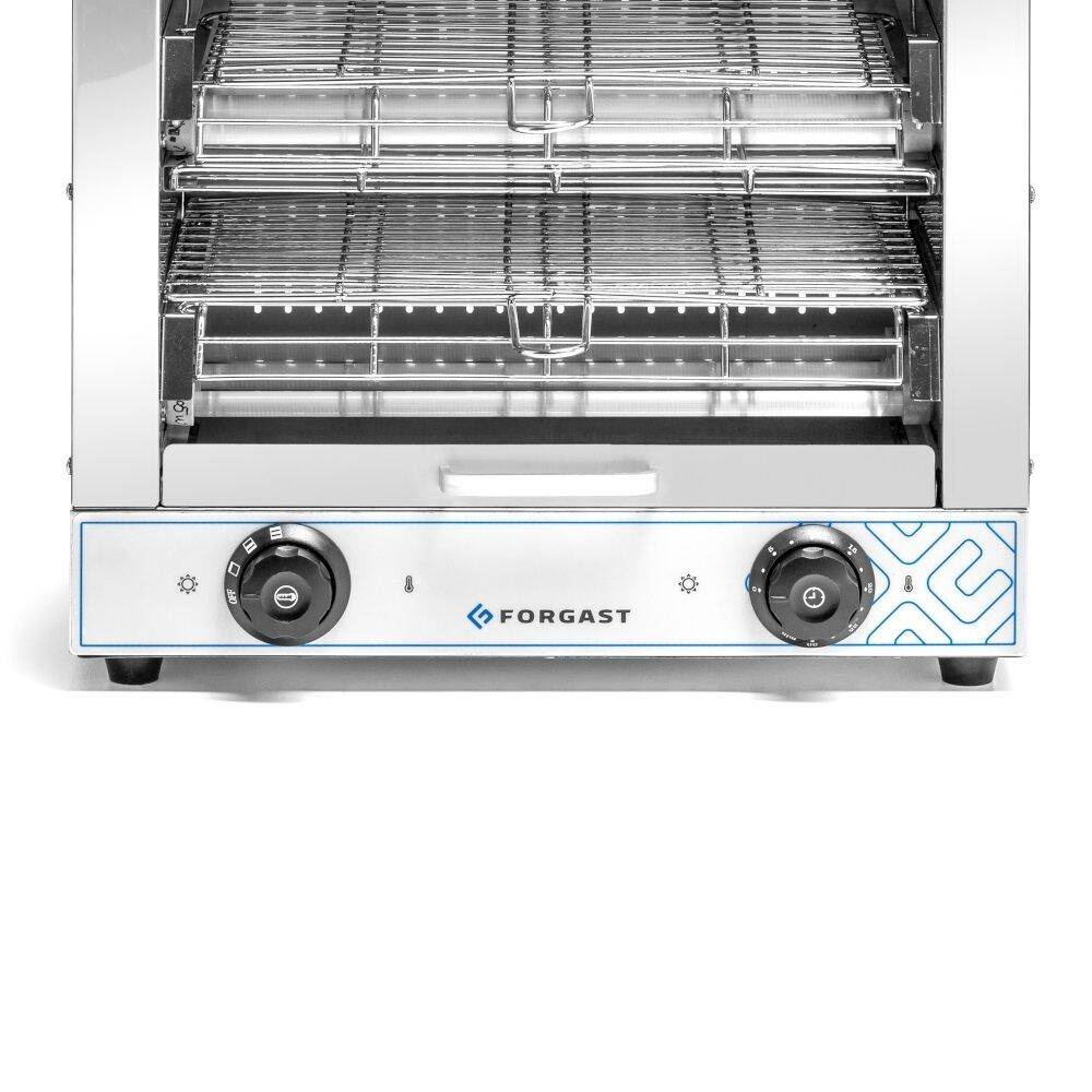 Elektromos dupla kontaktgrill, 3 kW, 230 V | FORGAST FG09207