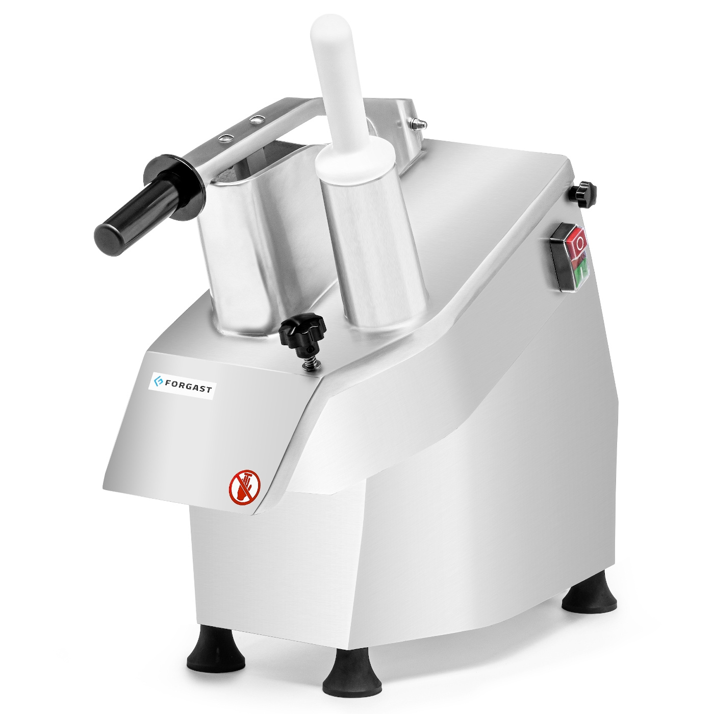 Elektromos zöldségszeletelő tárcsakészlettel, 40 kg/óra, 0.55 kW, 230 V | FORGAST FG10001