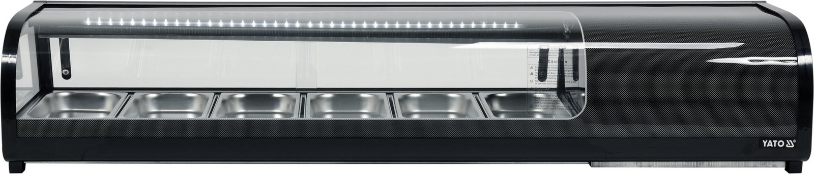 Sushi hűtött feltét 6x1/3 GN-hez | YATO YG-05002
