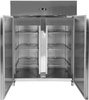 Hűtőszekrény rozsdamentes acélból, 2 ajtós, 1200 l | YATO YG-05220
