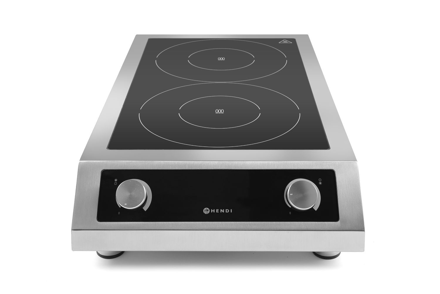 Indukciós dupla főzőlap, 2x3500 W, 400 V | HENDI 239346