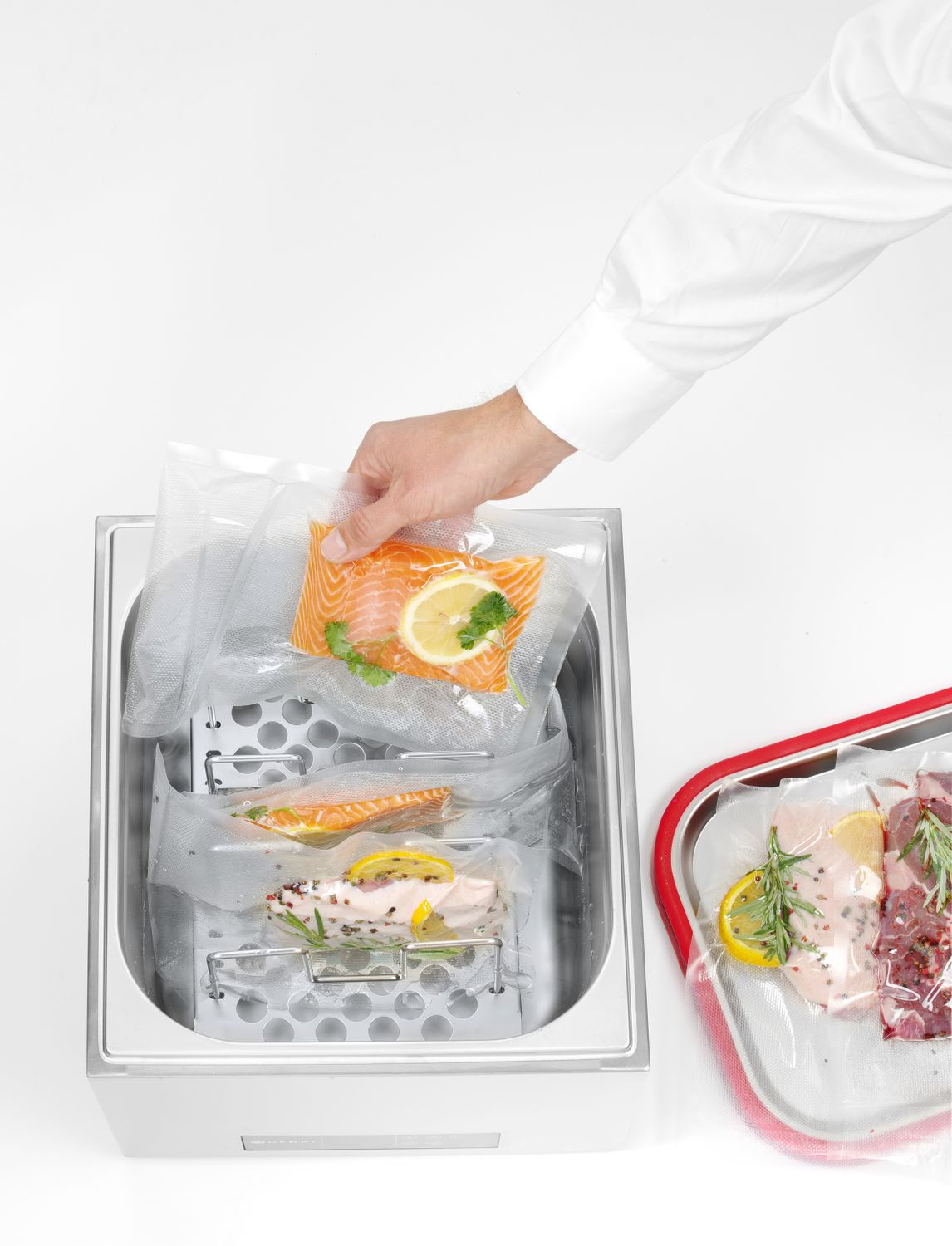 Vákuumos főzőberendezés Sous Vide GN 2/3, 13 l, 0,4 kW | HENDI 225264