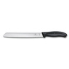Kenyérvágó kés Swiss Classic fekete, pengehossz 21 cm | VICTORINOX 6.8633.21B