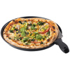Lemez pizza sütéséhez, kék acél, 36 cm | APS 73510