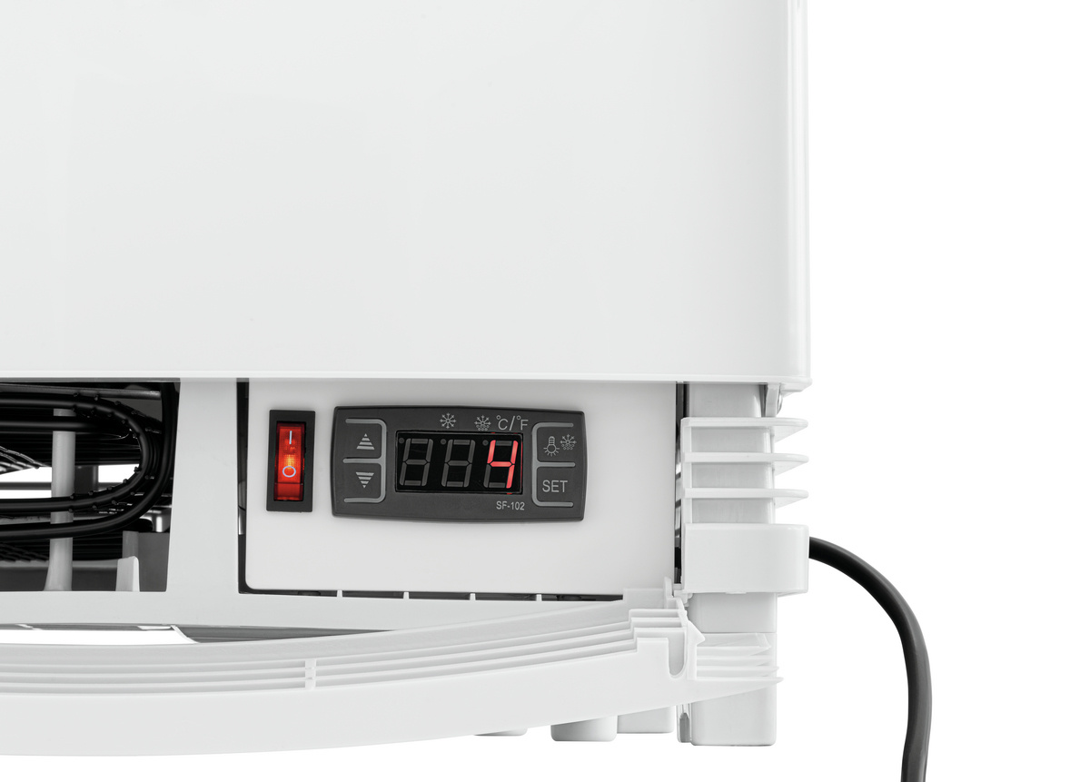 Hűtő vitrin Mini 98L2T fehér | BARTSCHER 700498