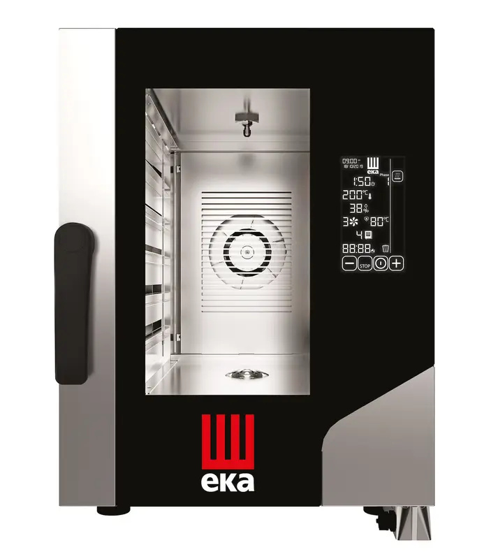 Elektromos kombi sütő Millennial Black Mask Gastro Compact, 6×GN 1/1 | TECNOEKA MKF611CBM