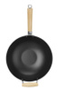 WOK serpenyő fa nyéllel, átm. 32 cm | HENDI 627907