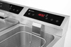 Indukciós fritőz 2 medencés Kitchen Line, 2x8 l, 2x3.5 kW, 230 V | HENDI 215029