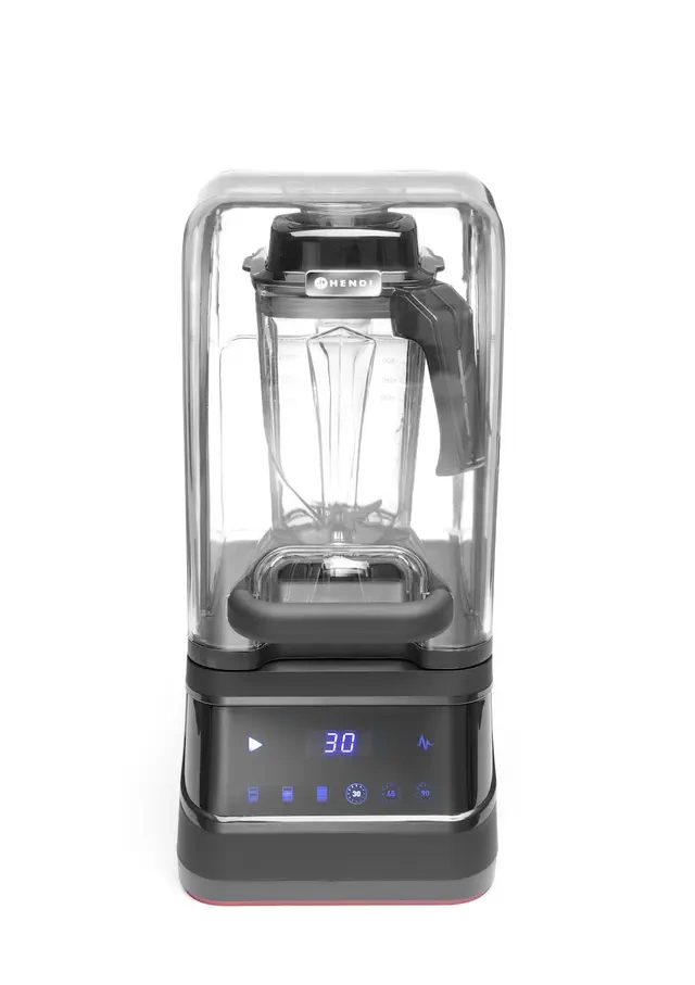 Digitális bárturmixgép hangszigetelő burkolattal és BPA-mentes kehellyel 2,5 L, 230 V, 1,68 kW | HENDI 230664