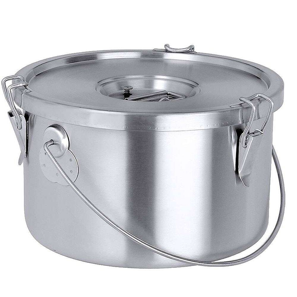 Acél termosz folyadékokhoz 30 l, átmérő 34 cm | CONTACTO 3081/030