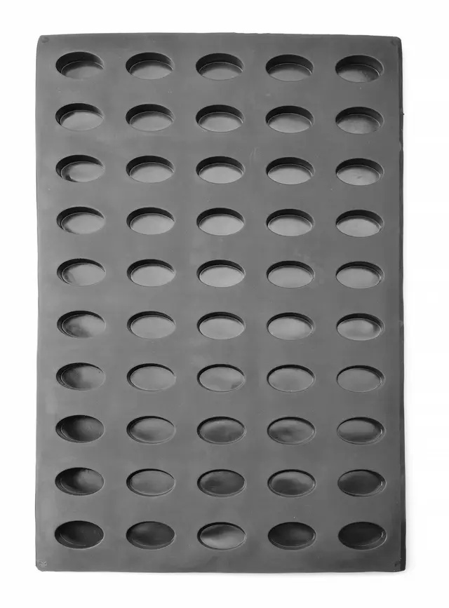 Szilikon forma OVAL, 57x37,5x(M)2 cm | HENDI 677247
