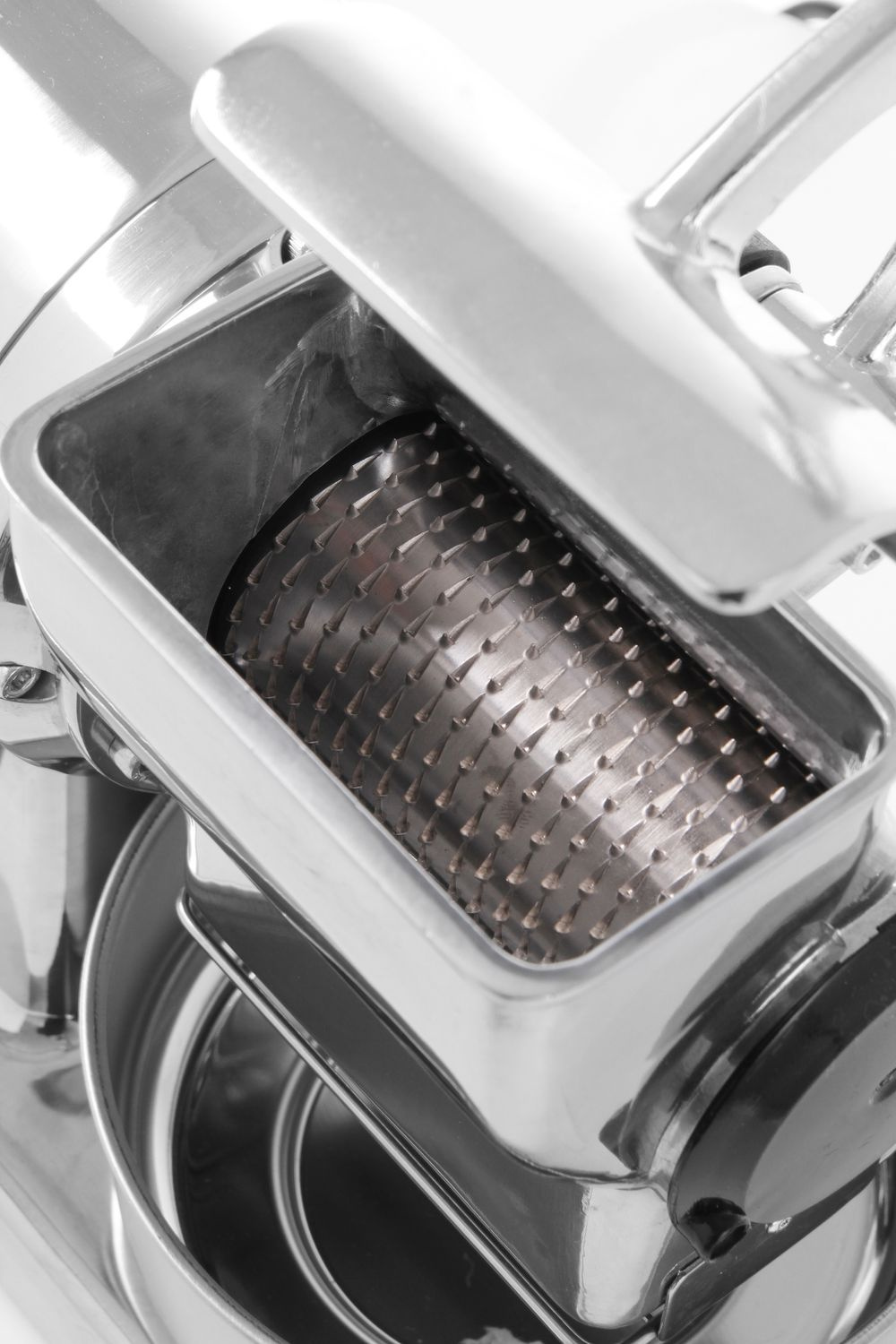 Sajtdaráló és zsemlemorzsa-reszelő készülék 30 kg/h, 1400 ford./perc, 0,38 kW, 230 V | HENDI 226827
