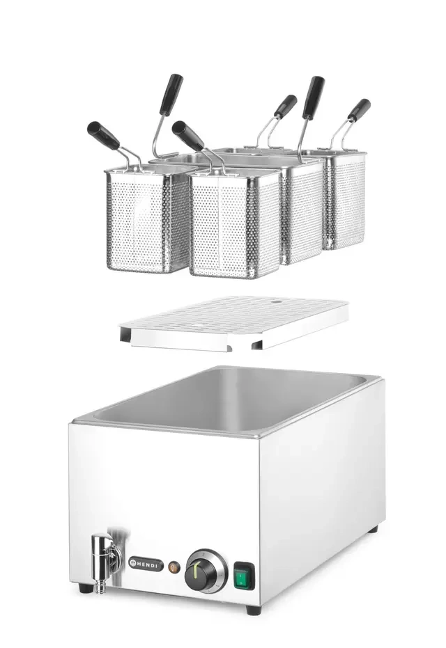 Tésztafőző készülék 25L, 230 V/3500 W, 60.1x32.6x27.9 cm | HENDI 240496
