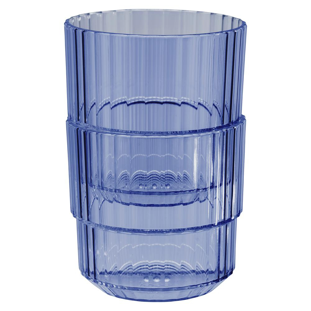 Tritán pohár LINEA, kék színű, 220 ml, 8.5x8 cm, 48 darabos készlet | APS 10586