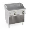 Grill lap sima krómozott 400V Tecno74 | TECNOINOX 716233