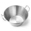 Acél kád fogantyúkkal, Ø 45 cm | FORGAST FG02845