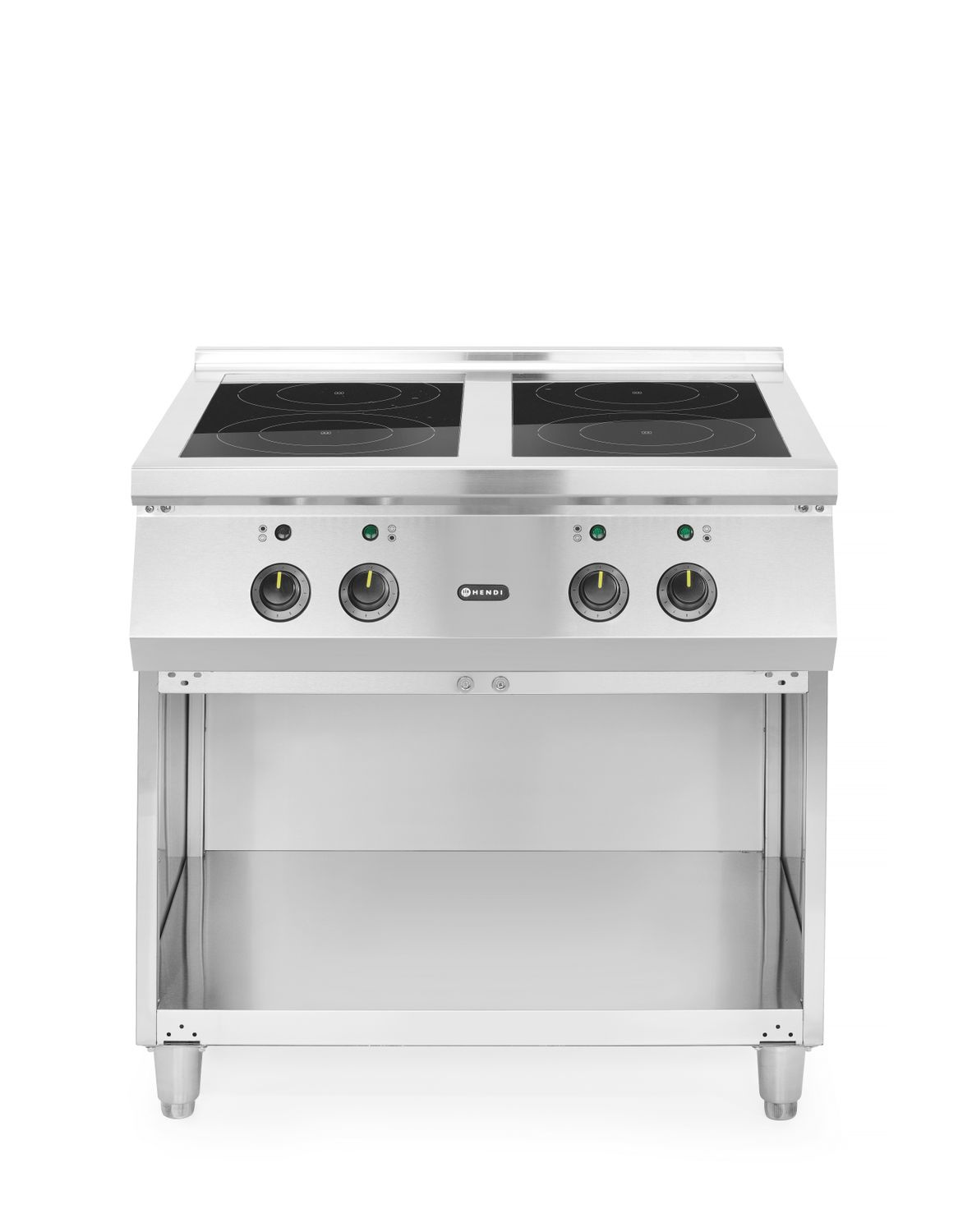 Indukciós tűzhely 4 égőfejes, 17 kW, 400 V | HENDI 237687