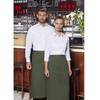 Bistro Basic pincérkötény, mohazöld | KARLOWSKY BBSS 1-79-Stck