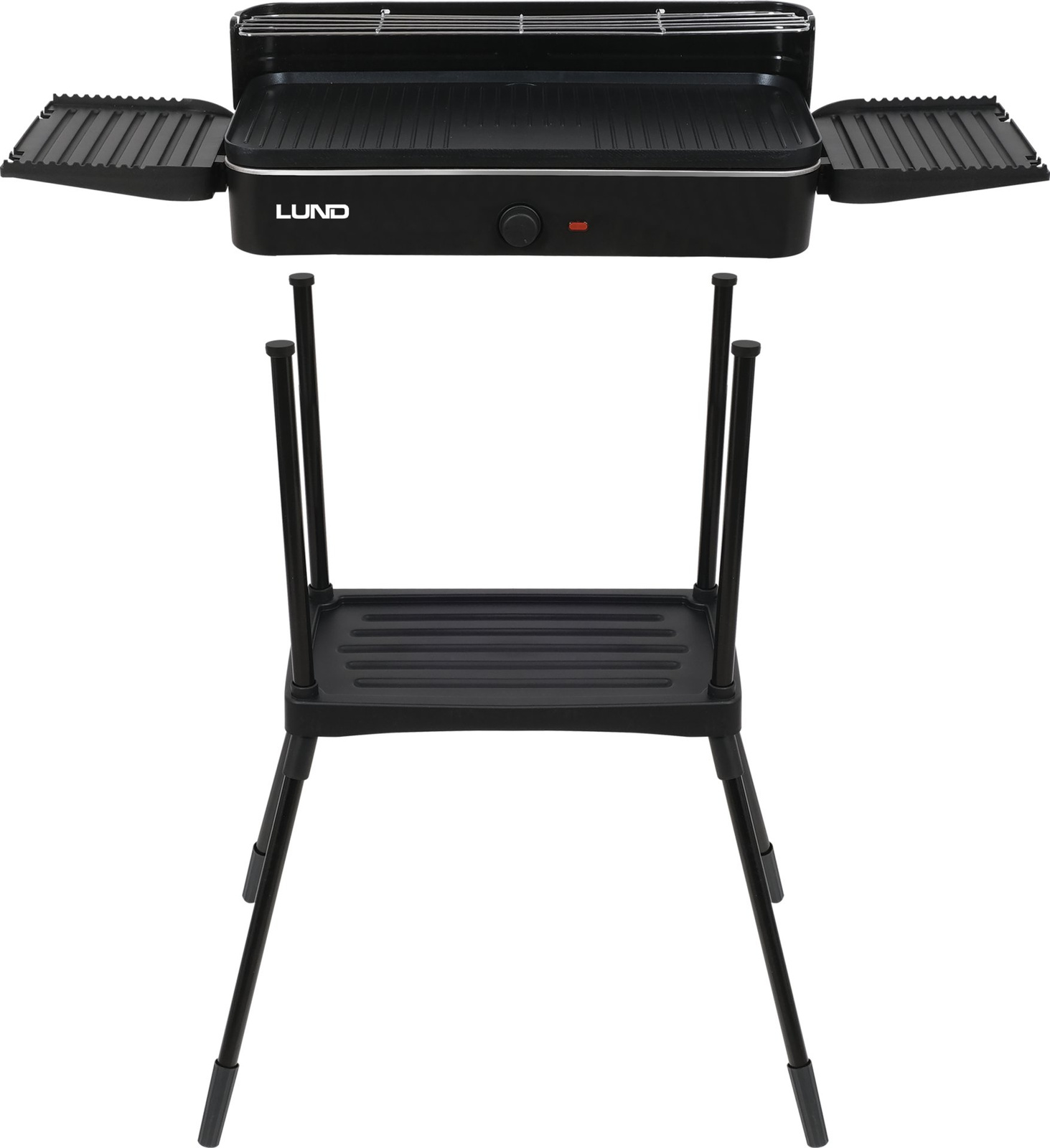 Elektromos álló grill bordázott sütőlappal, 2,2 kW | LUND 67424