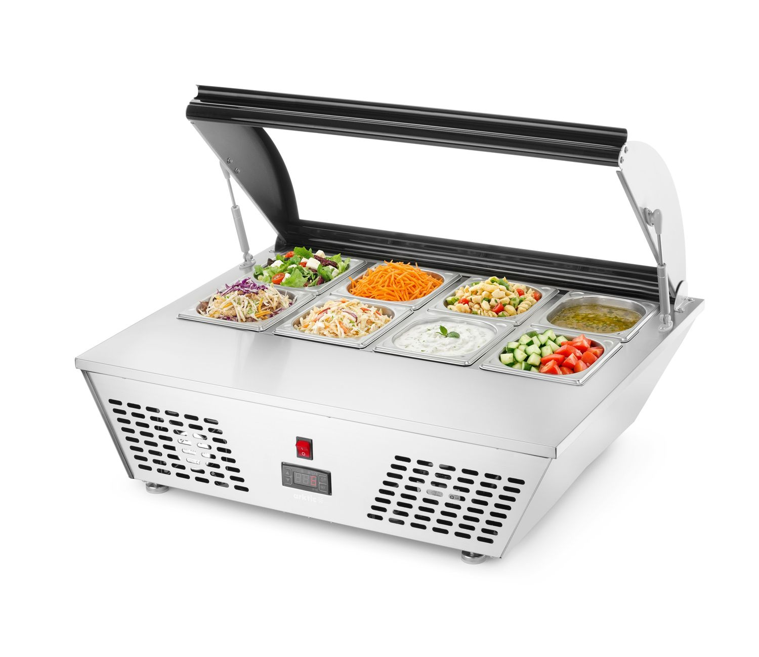 Hűtővitrin 67 l, 0-12°C, 105 W, 76.7x61.2x32.8 cm | HENDI 233672