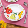 Lapos porcelán tányér Kids Modermo 24 cm | MODERMO MP054
