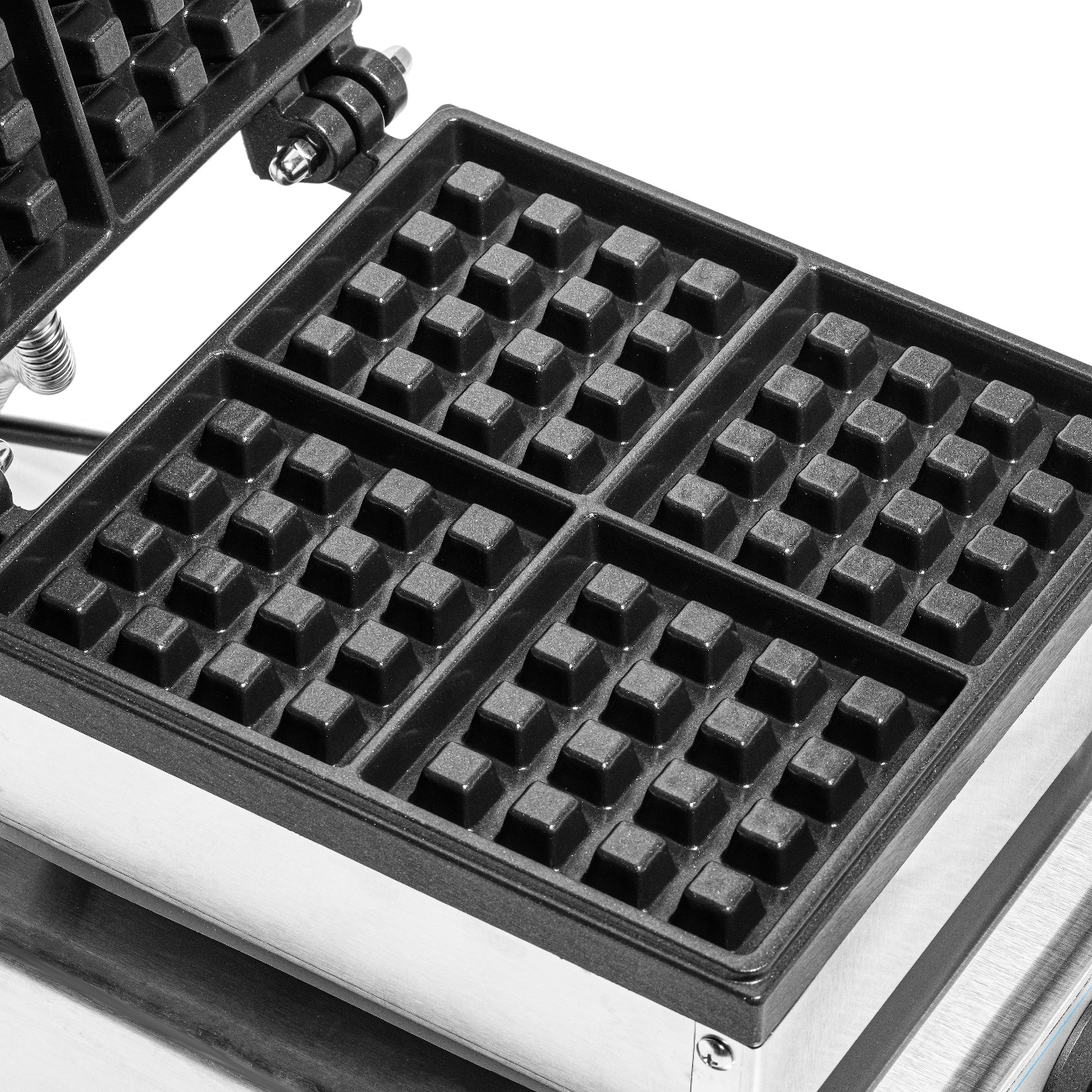 Gofrisütő elektromos 4x4 egyszeres, 1,6 kW, 230 V | FORGAST FG09706