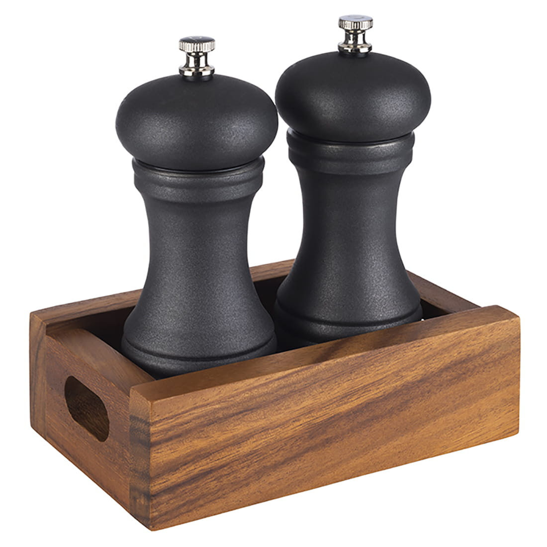 Fa láda Table, akácfa, 1 rekesz 15x9,5x5 cm | APS 117276