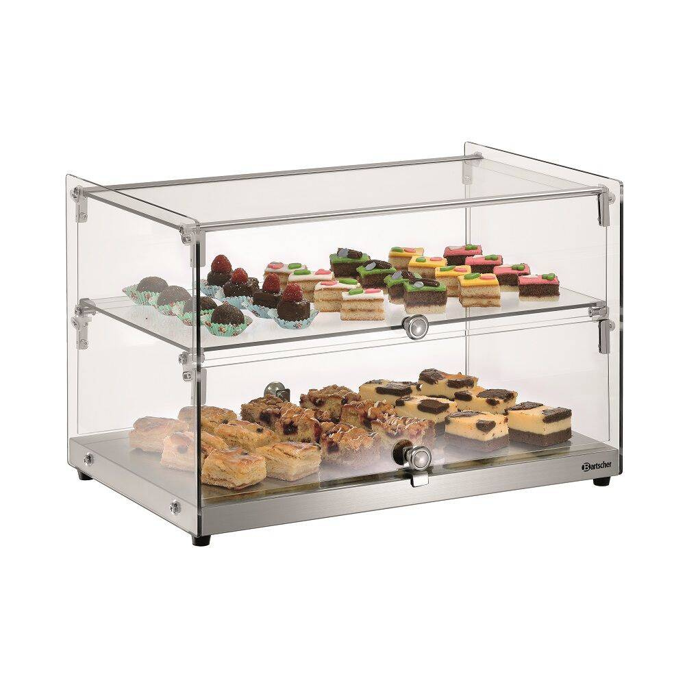 Büfé vitrin, 2 szintes | BARTSCHER 700356