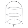 3 szintes tányértartó állvány, 48 cm, 27–31 cm-es tányérokhoz | CONTACTO 3248/300