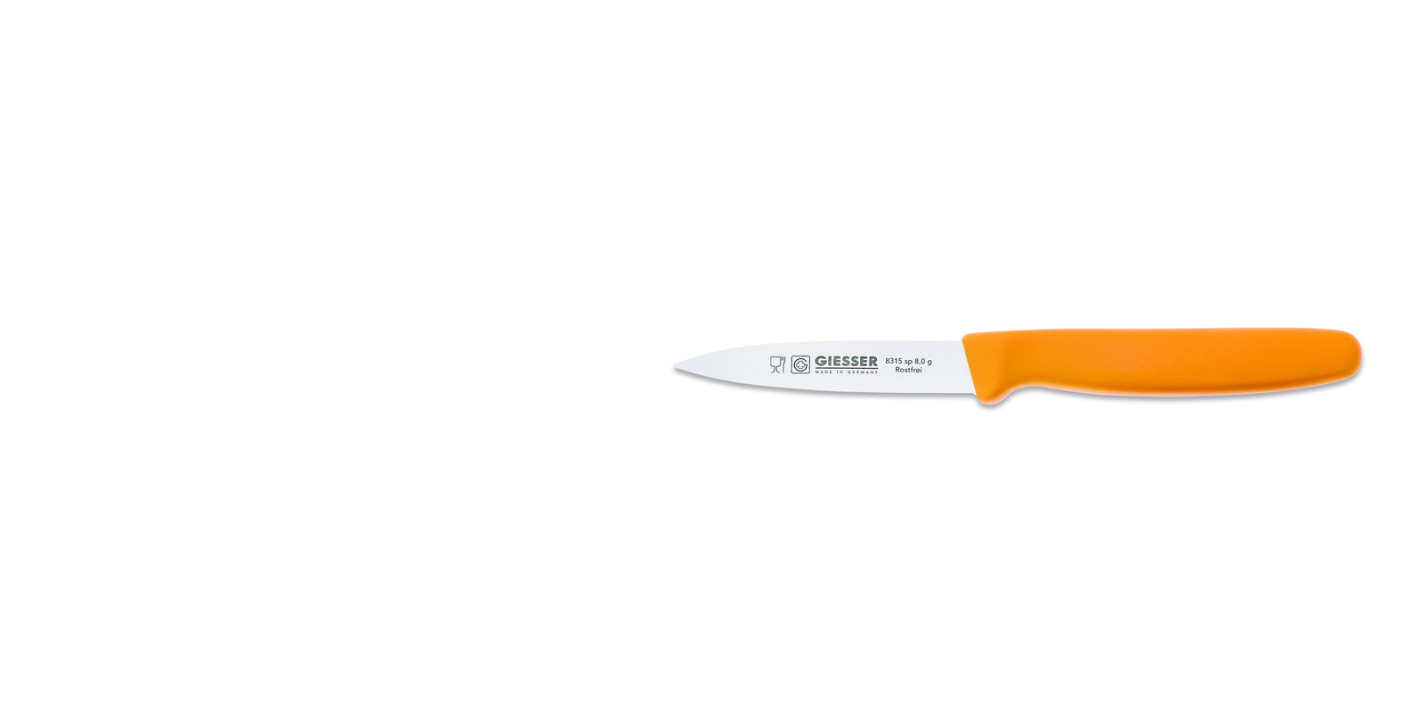 Hámozókés - 8 cm, sárga | GIESSER MESSER 8315 sp 8,0 g