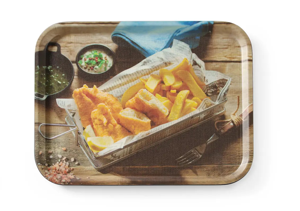 Tálca Tasty fish & chips | HENDI 508022